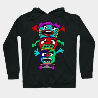 Skater totem Hoodie